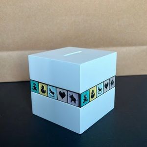 New Gorham child’s silverplated piggy bank